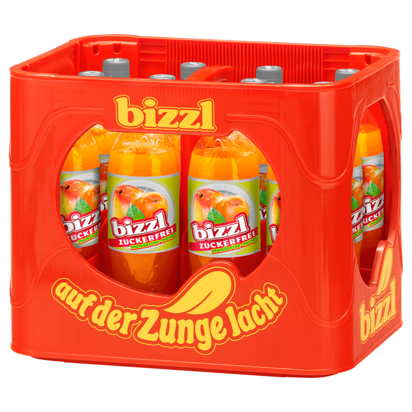 Bizzl Mandarine-Mango zuckerfrei 12x1l
